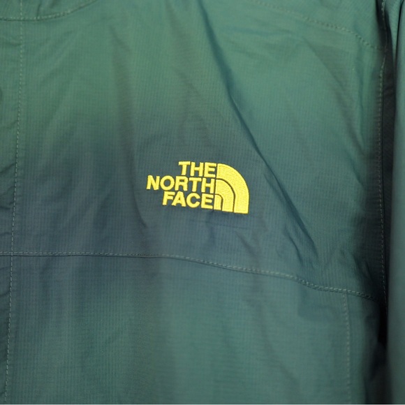 Men’s Large North Face Jacket Green/Teal w/ hood - Picture 3 of 11